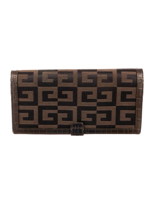 Givenchy Canvas Printed Wallet