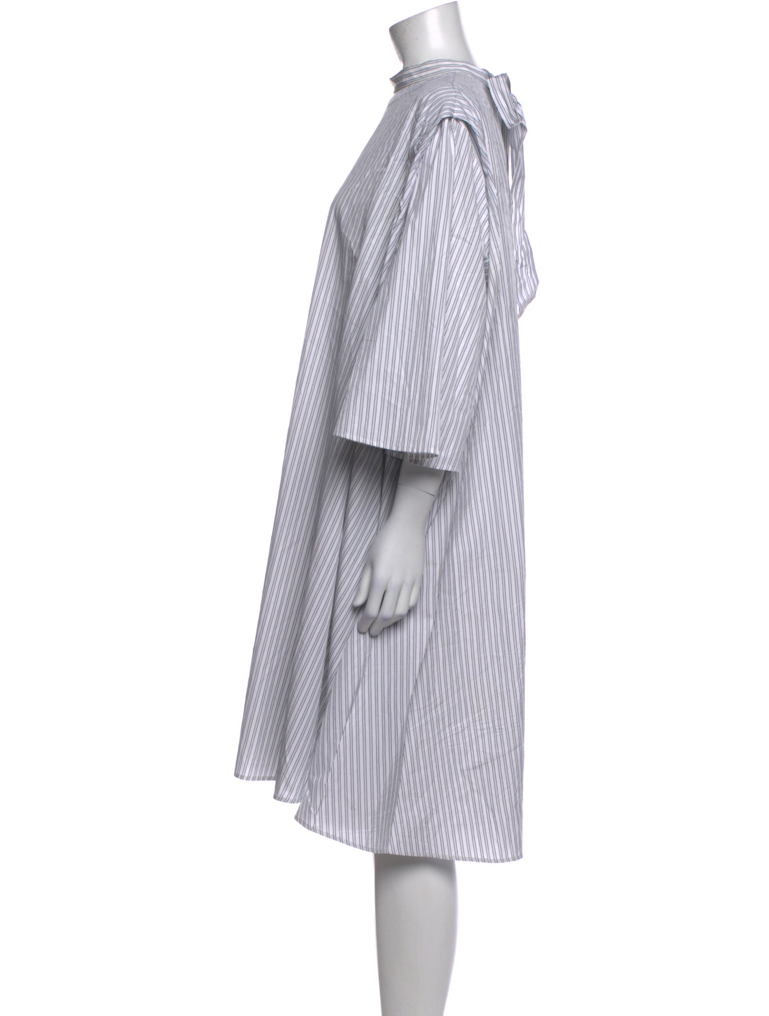 Givenchy Striped Knee-Length Dress