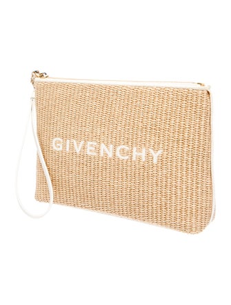 Givenchy Raffia Clutch