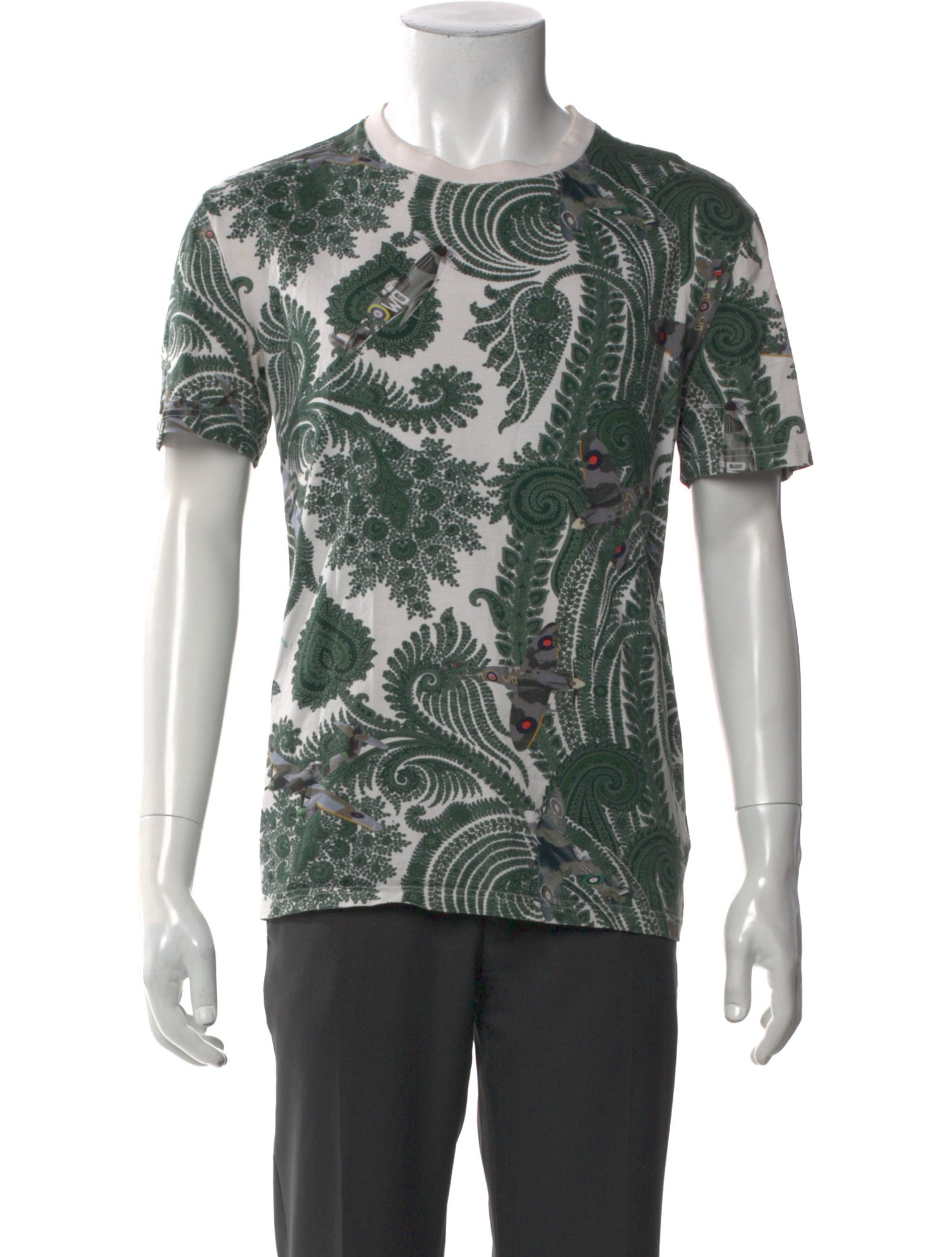 Givenchy Floral Print Crew Neck T-Shirt