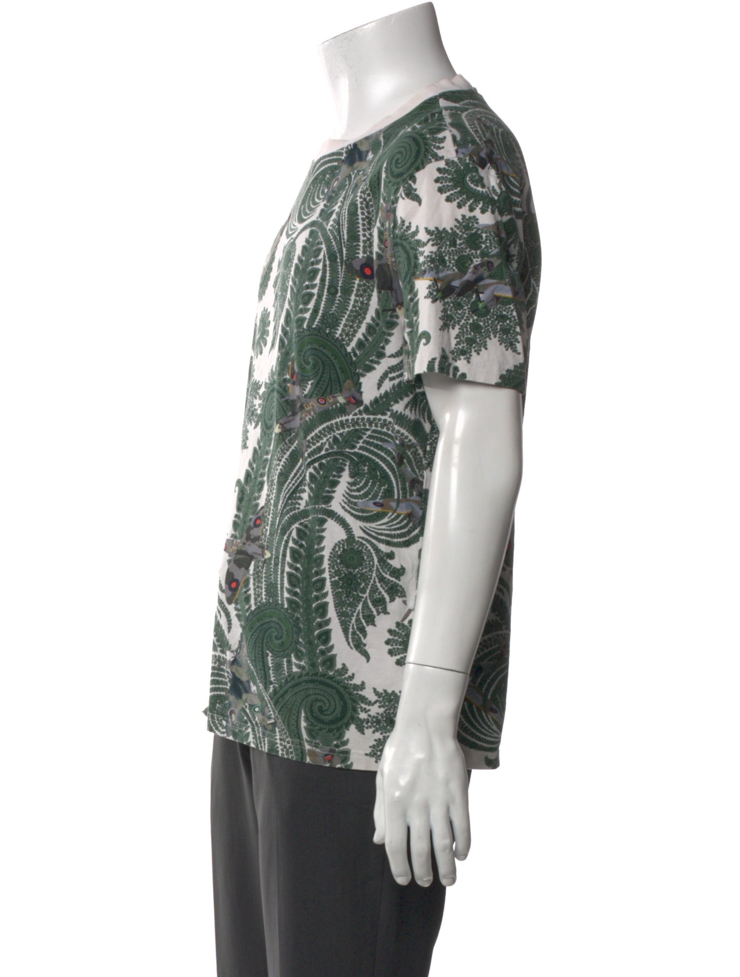 Givenchy Floral Print Crew Neck T-Shirt