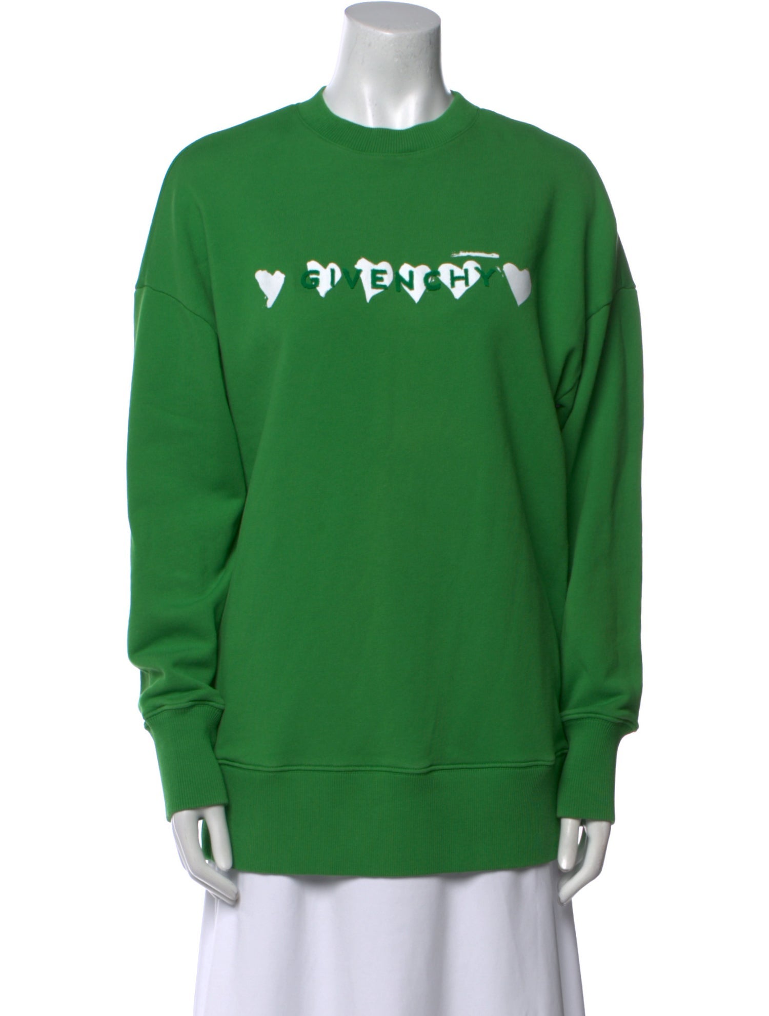Givenchy Graphic Print Crew Neck Sweatshirt