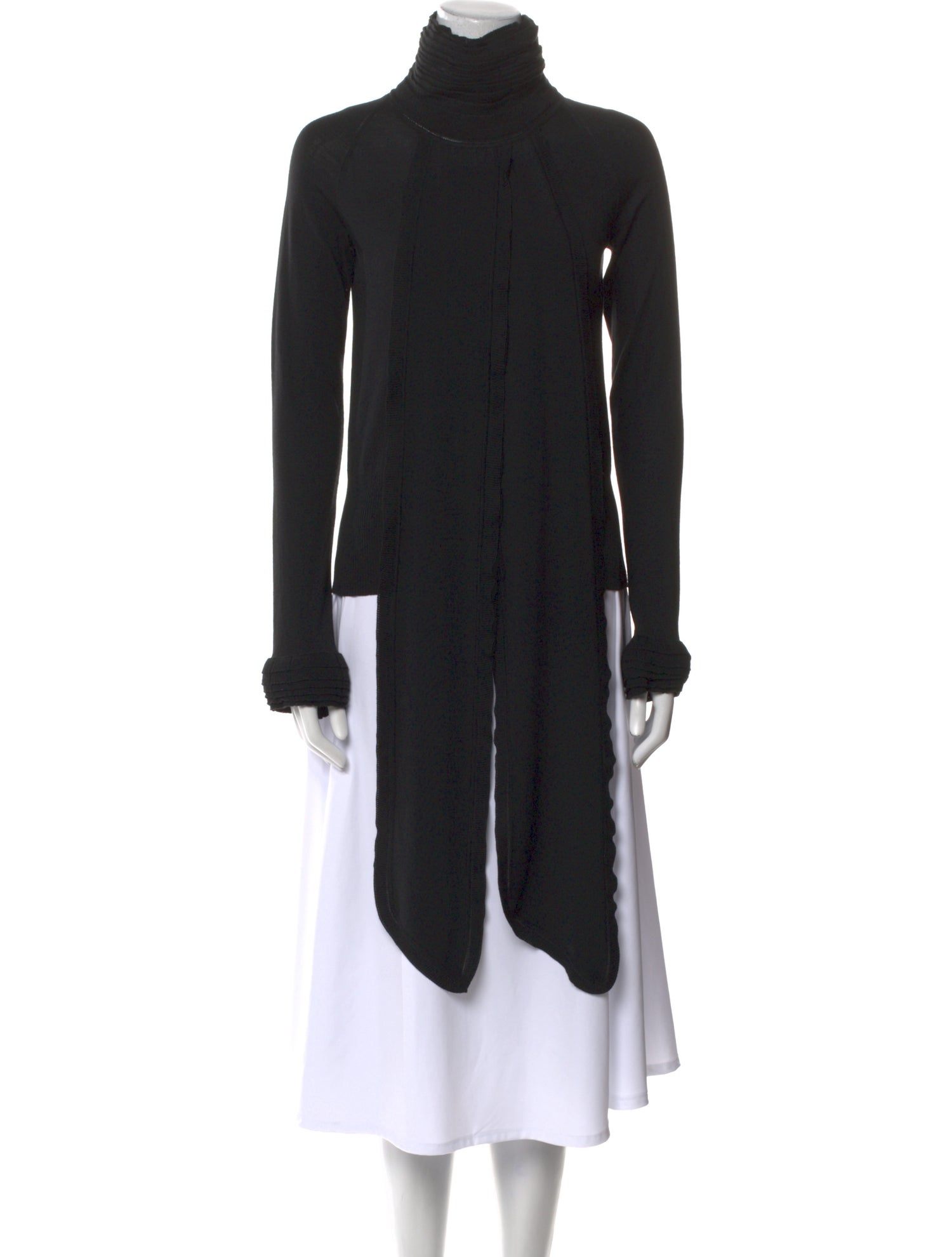 Givenchy Merino Wool Mock Neck Sweater