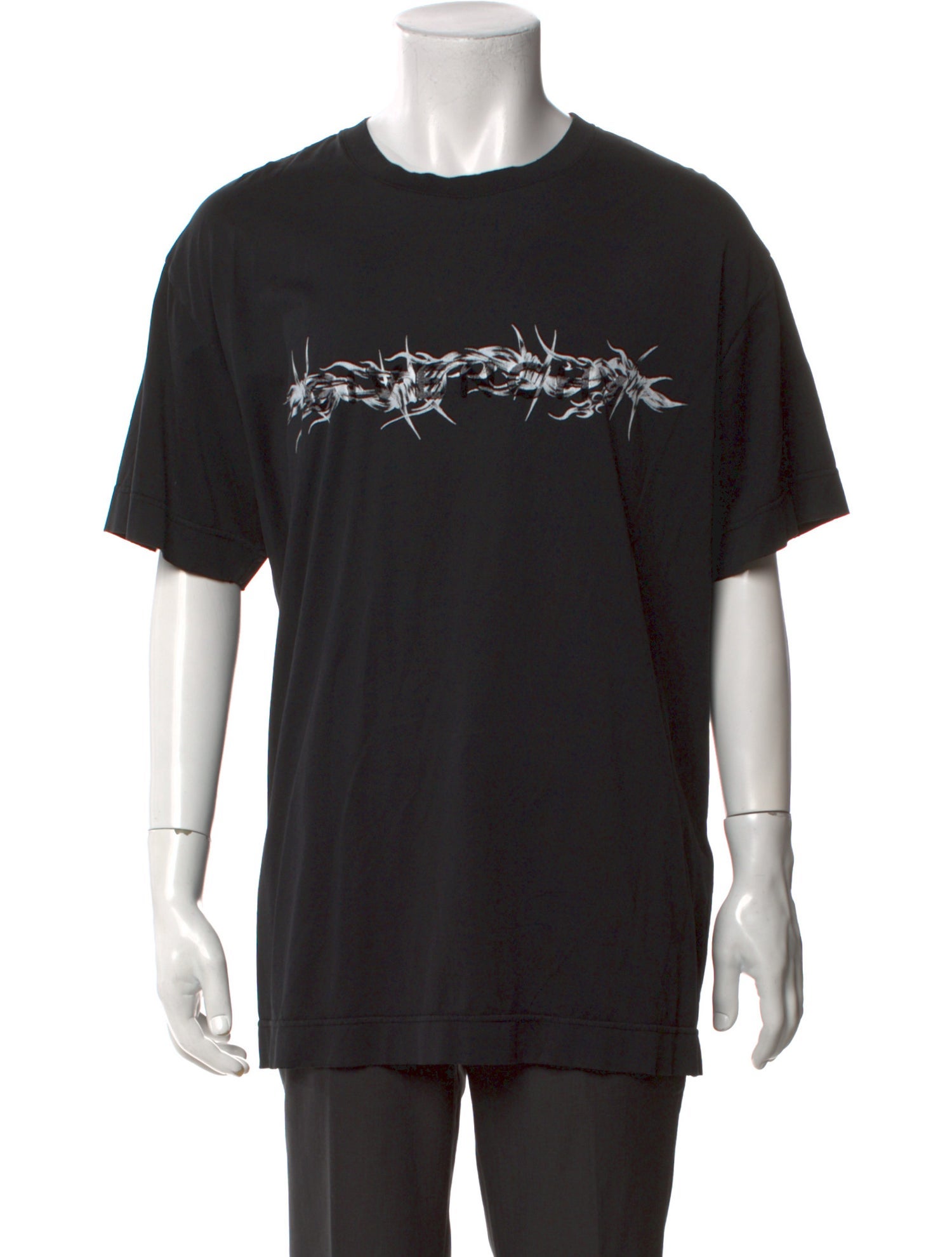 Givenchy Graphic Print Crew Neck T-Shirt