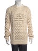 Givenchy Patterned Crew Neck Pullover