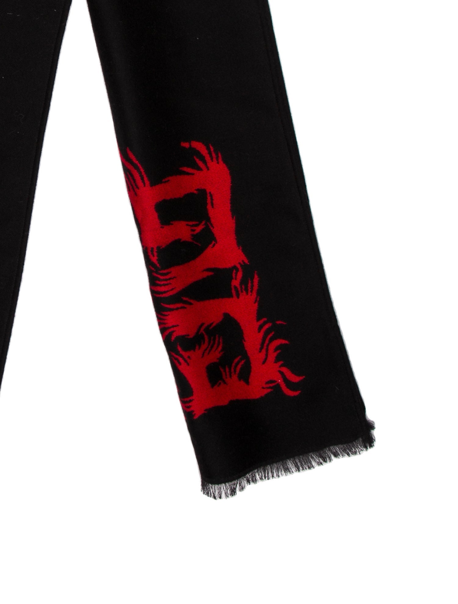 Givenchy Wool Printed Scarf