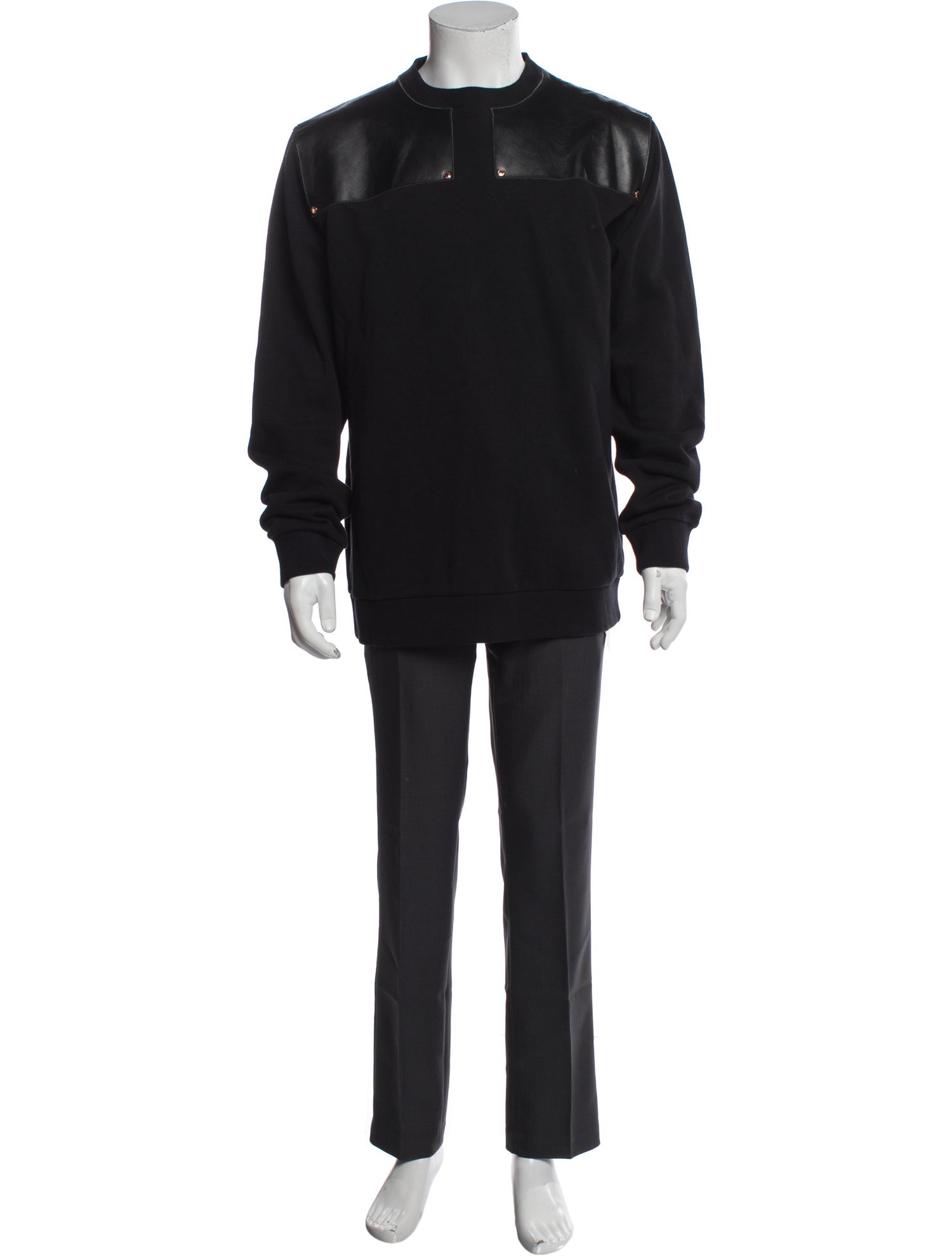 Givenchy Mock Neck Long Sleeve Pullover