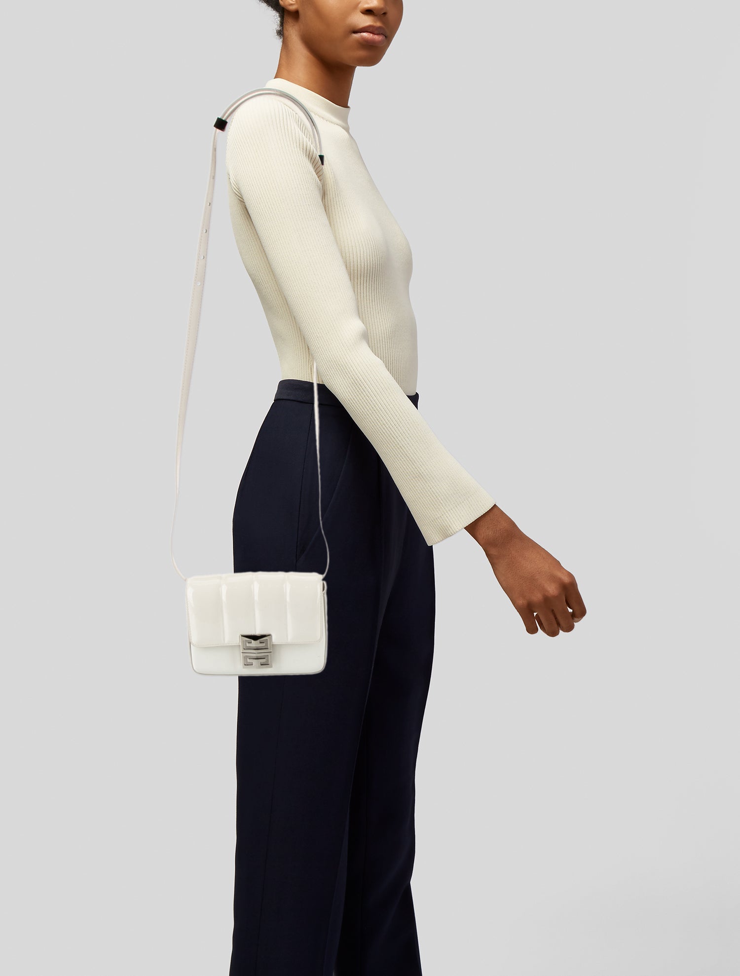 Givenchy Patent Leather Shoulder Bag