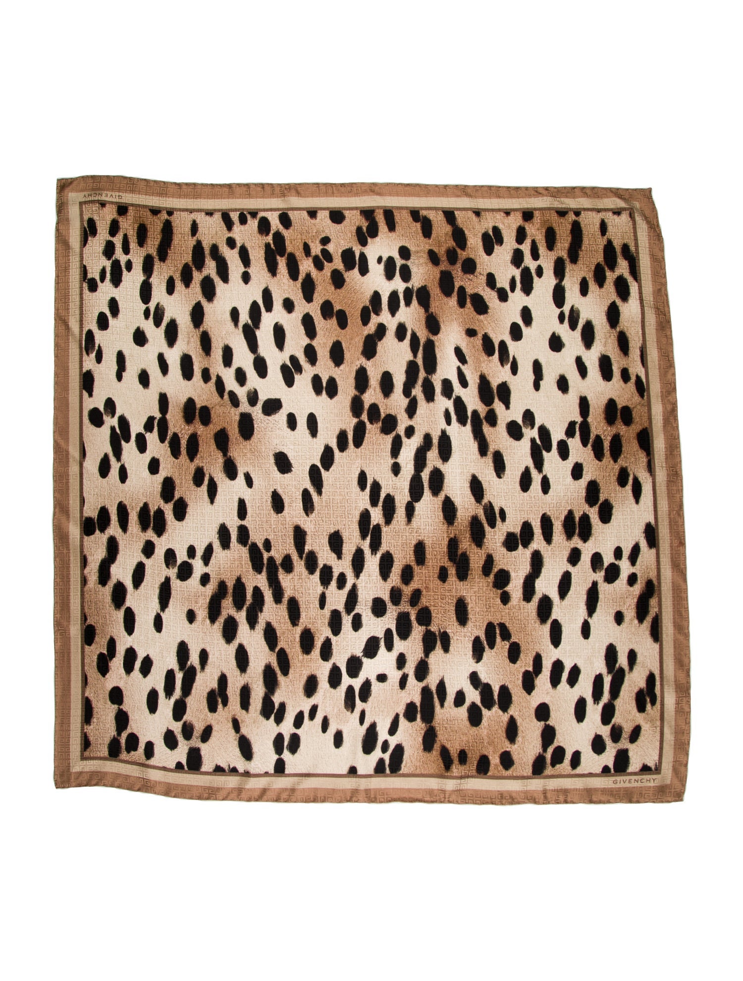 Givenchy Silk Printed Scarf