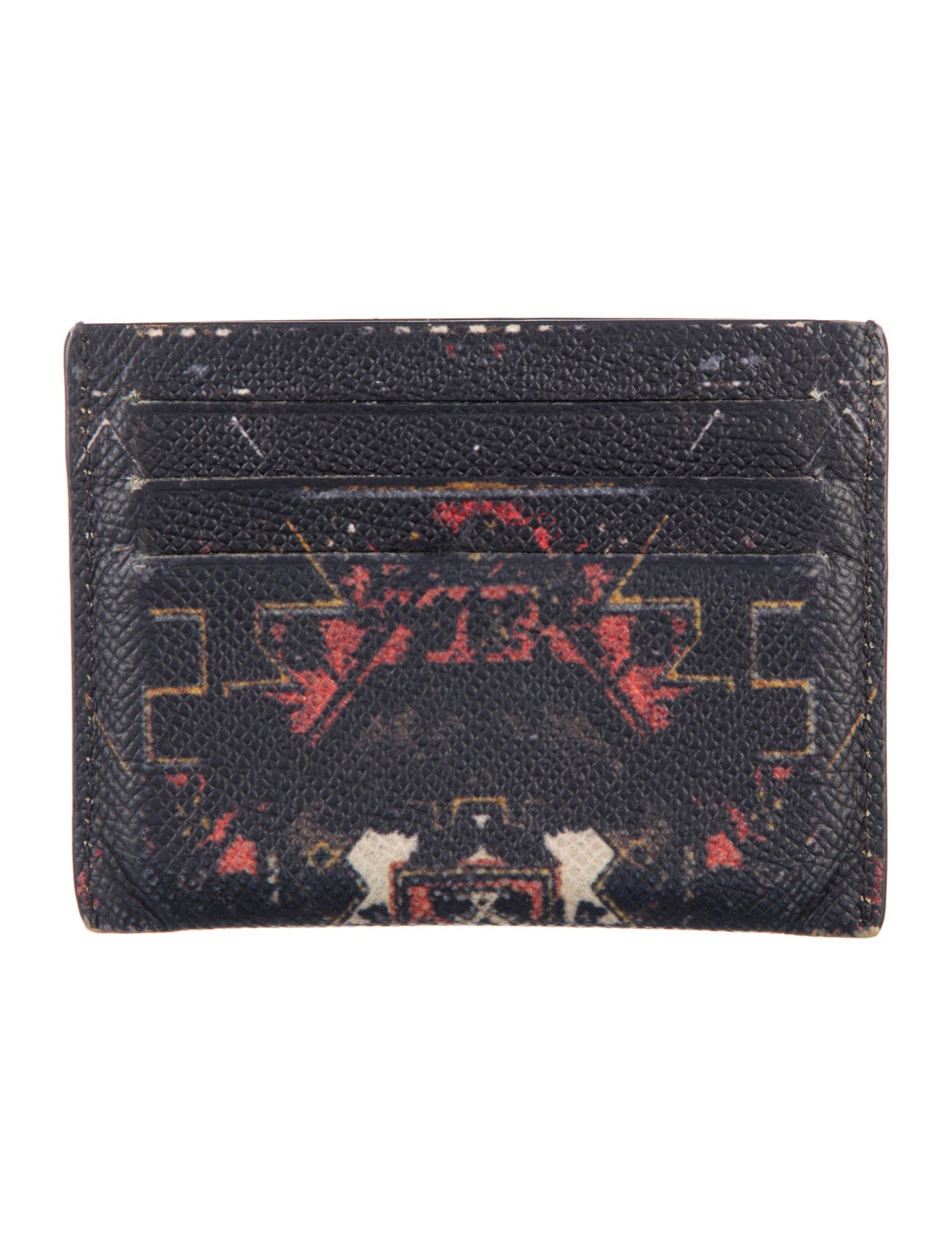 Givenchy Leather Printed Card Holder