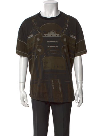 Givenchy Printed Crew Neck T-Shirt