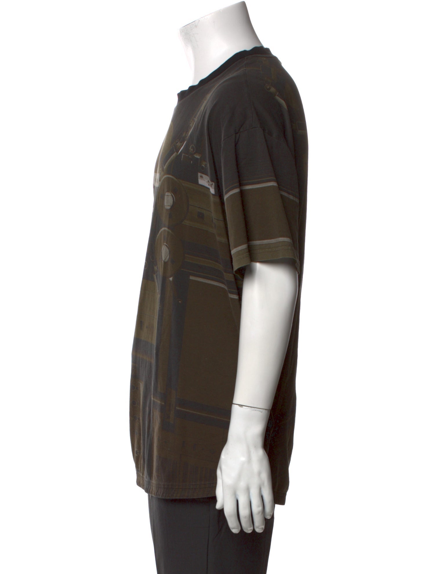 Givenchy Printed Crew Neck T-Shirt