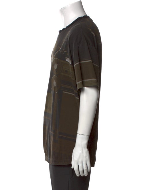 Givenchy Printed Crew Neck T-Shirt