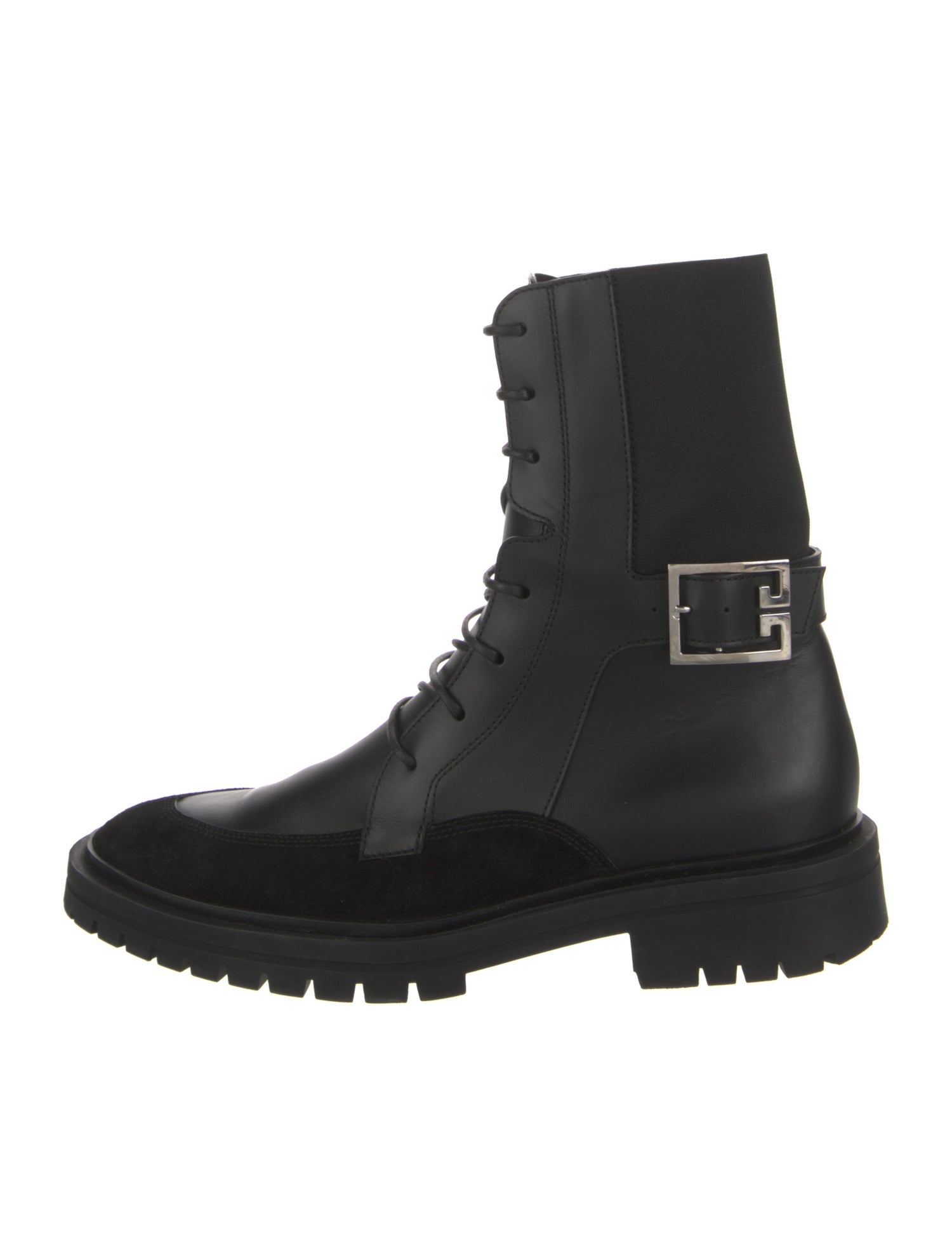 Givenchy Leather Combat Boots