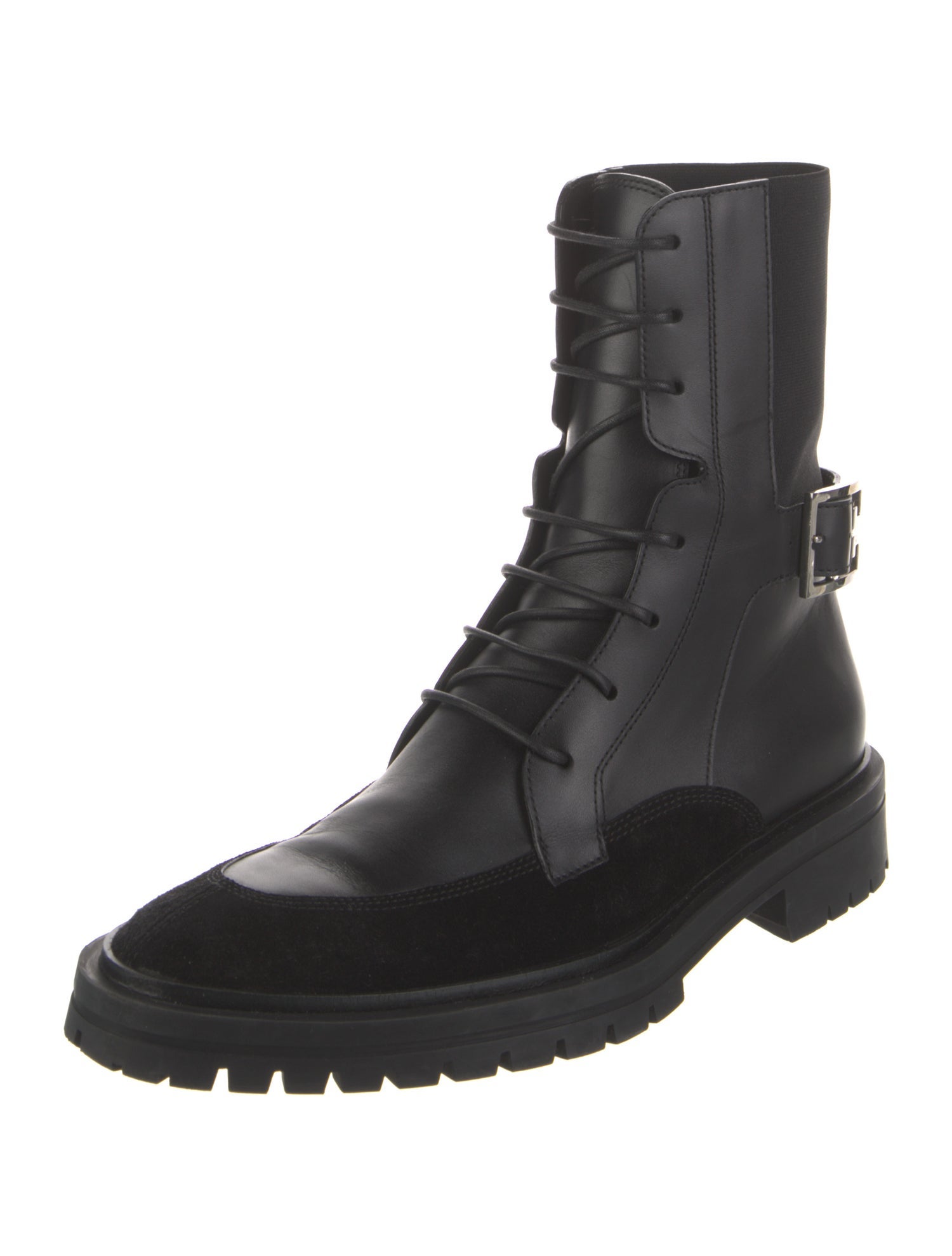 Givenchy Leather Combat Boots