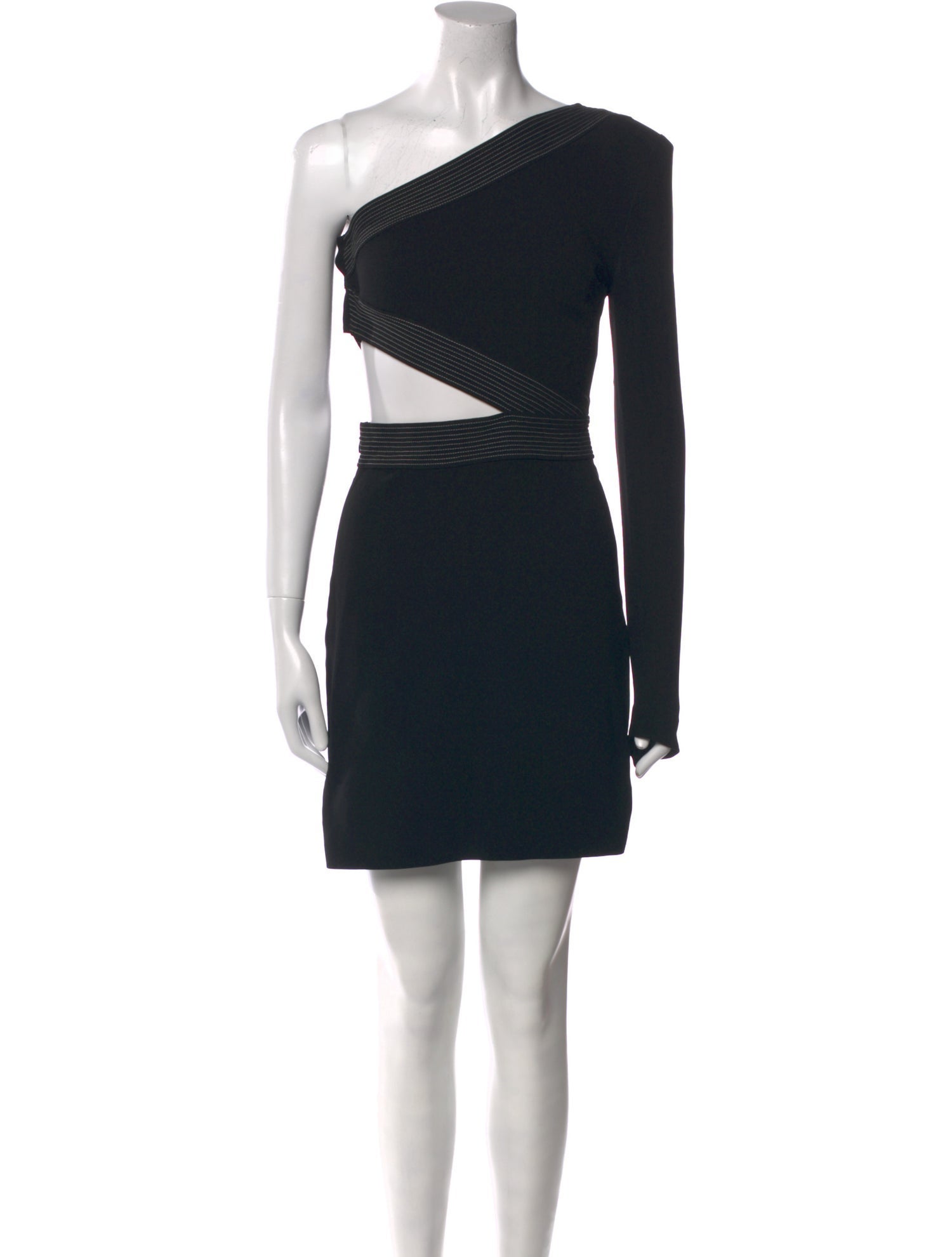 Givenchy One-Shoulder Mini Dress