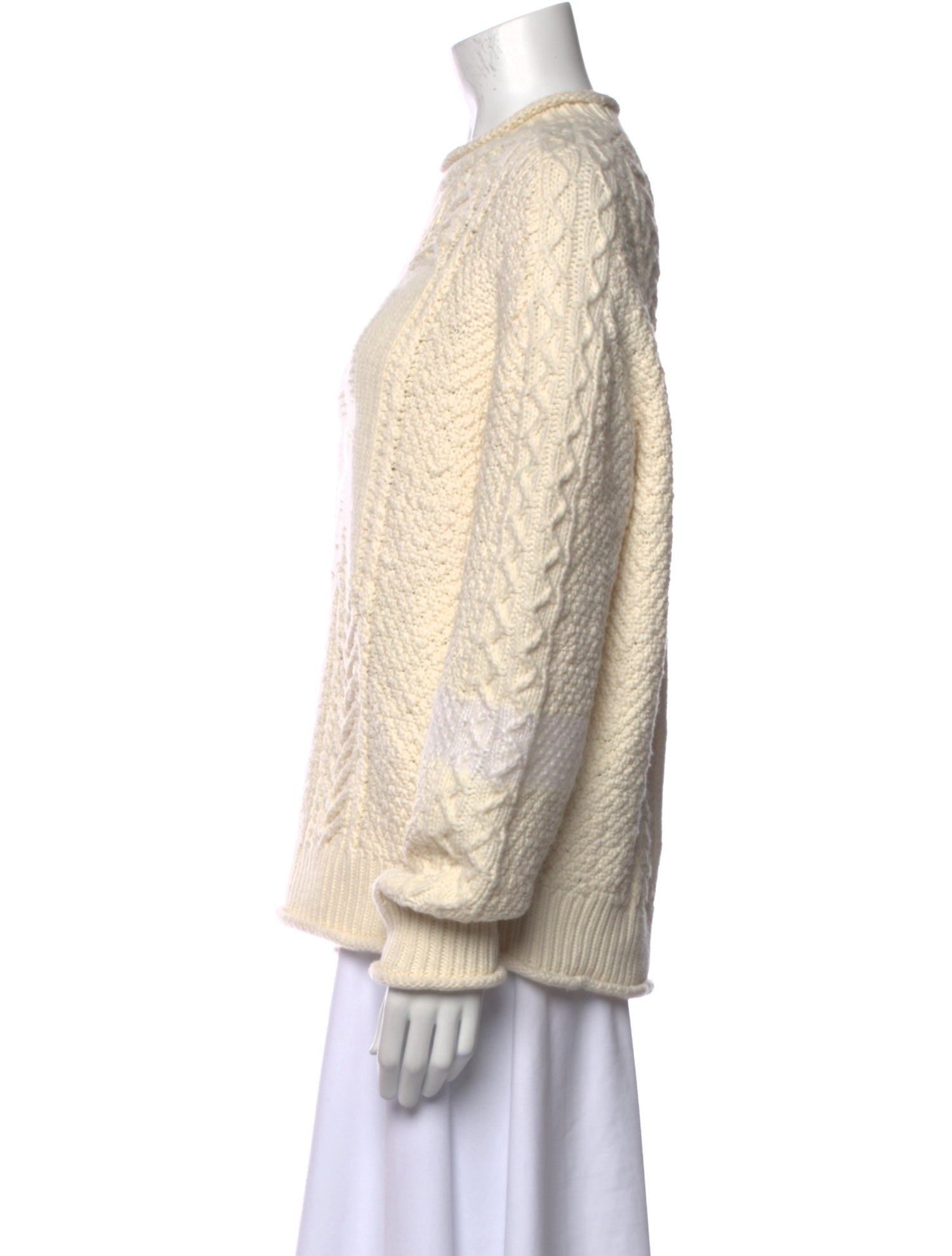 Givenchy Virgin Wool Mock Neck Sweater