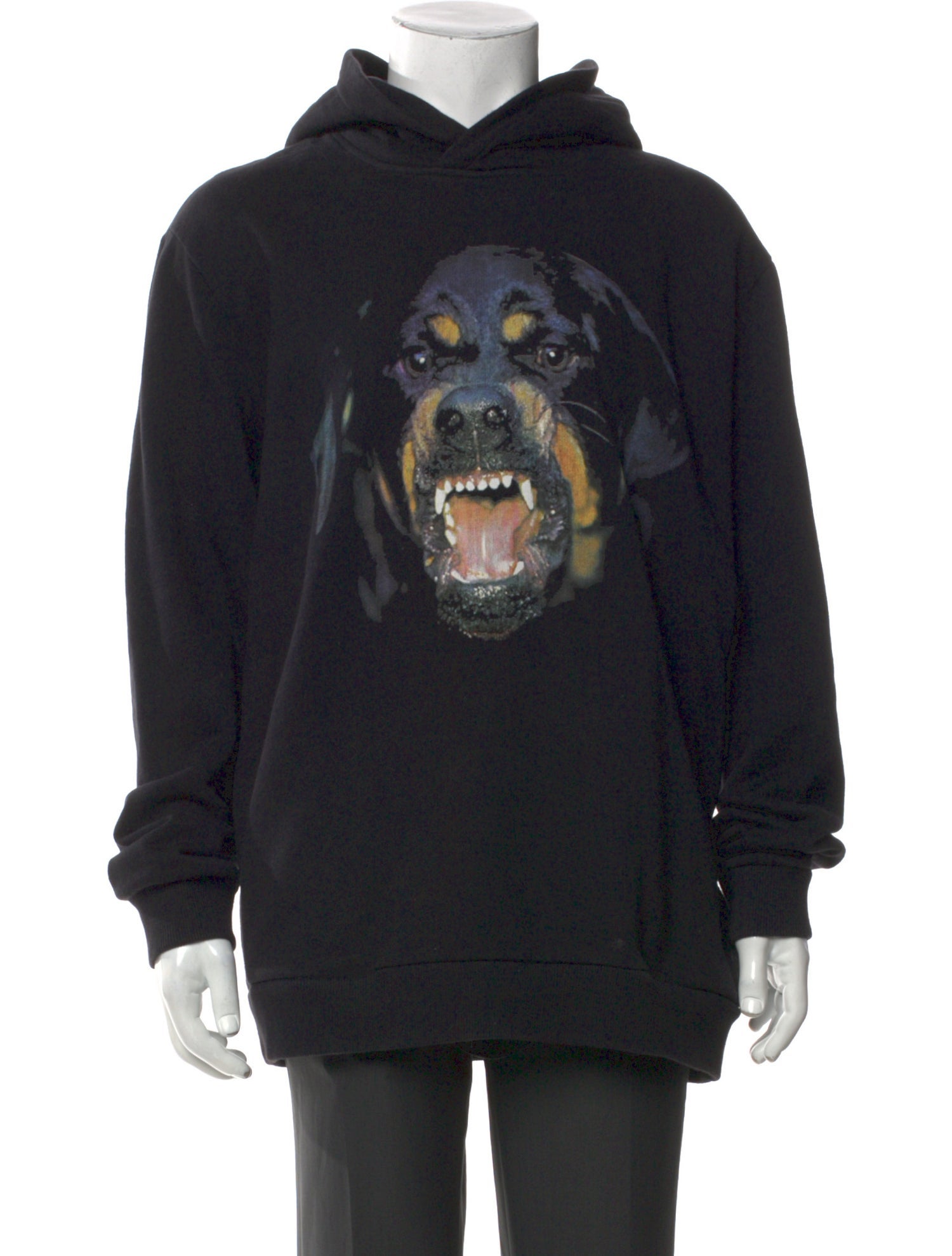 Givenchy Graphic Print Crew Neck Hoodie