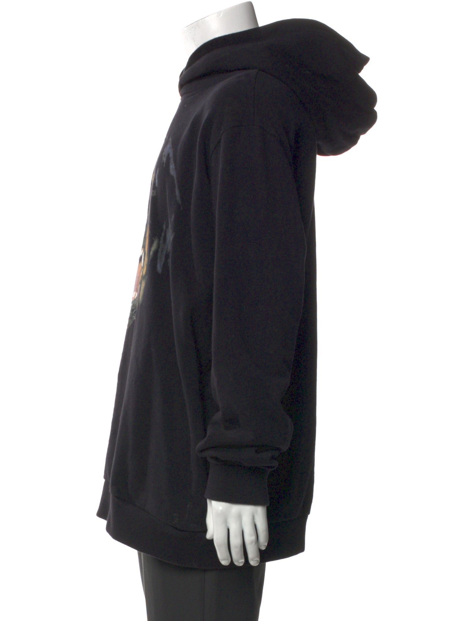 Givenchy Graphic Print Crew Neck Hoodie