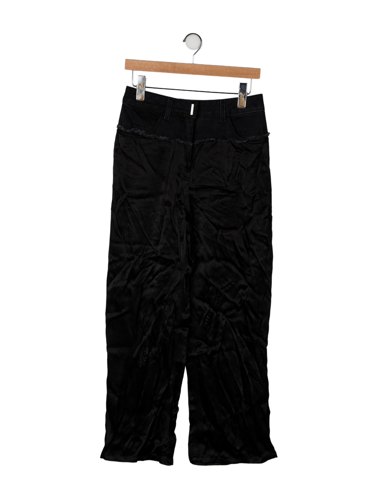 Givenchy High-Rise Wide Leg Jeans
