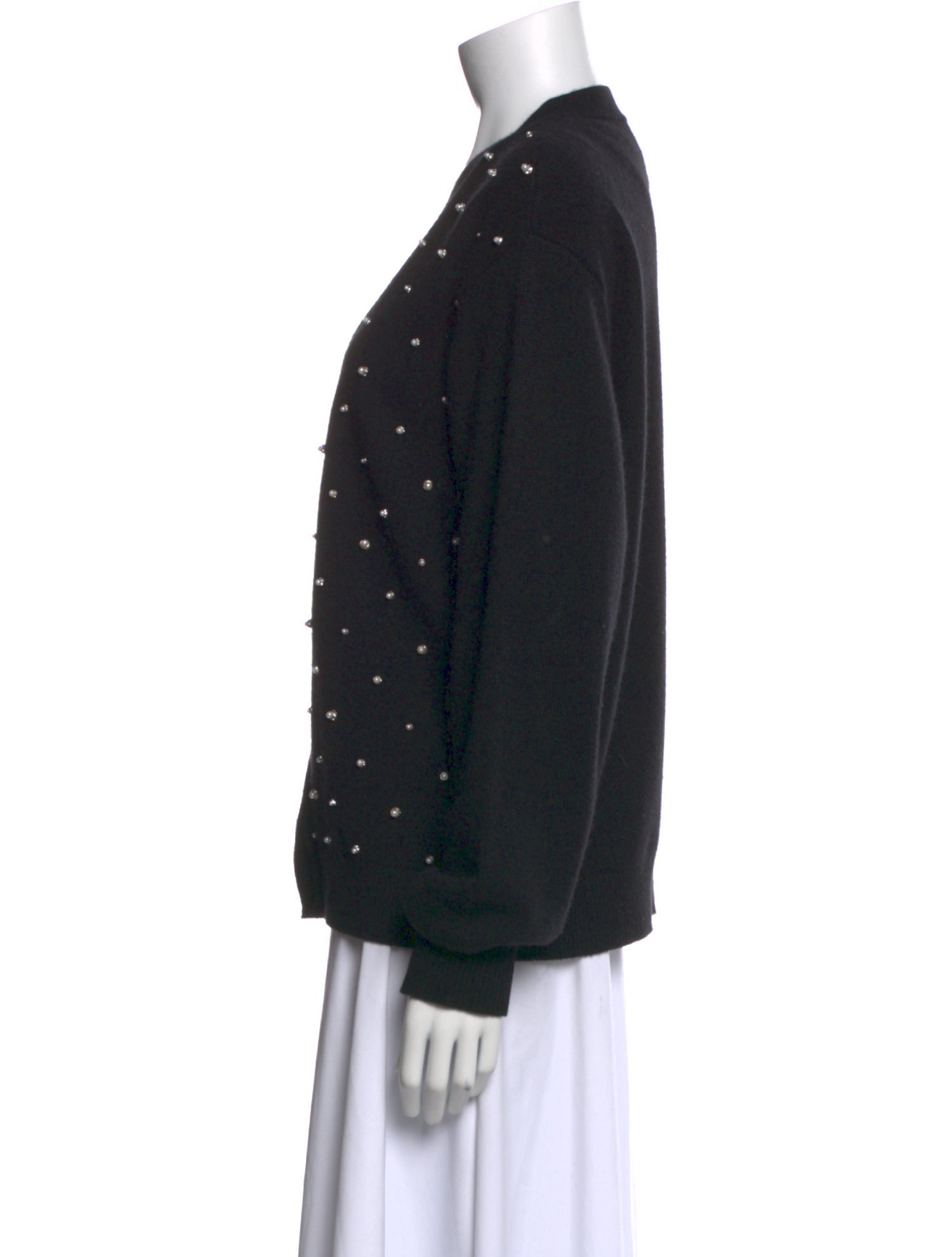 Givenchy Cashmere Polka Dot Print Sweater