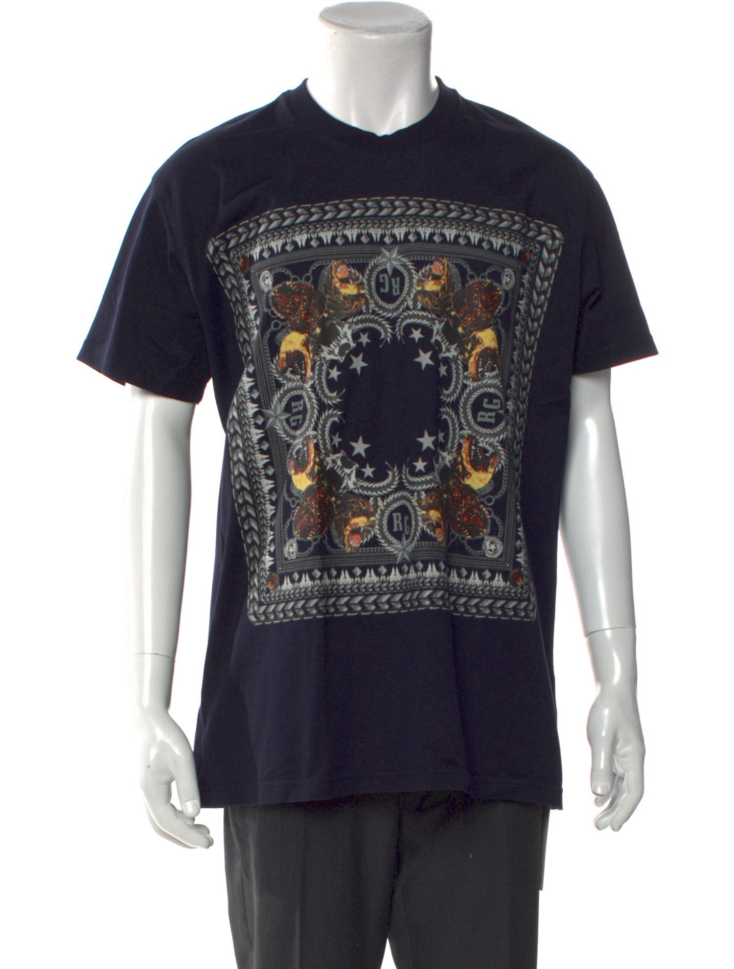 Givenchy 2011 Rottweiler Bandana T-Shirt