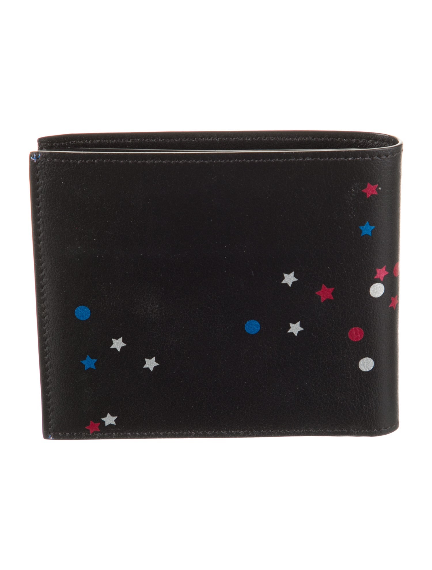 Givenchy Leather Printed Bifold Wallet