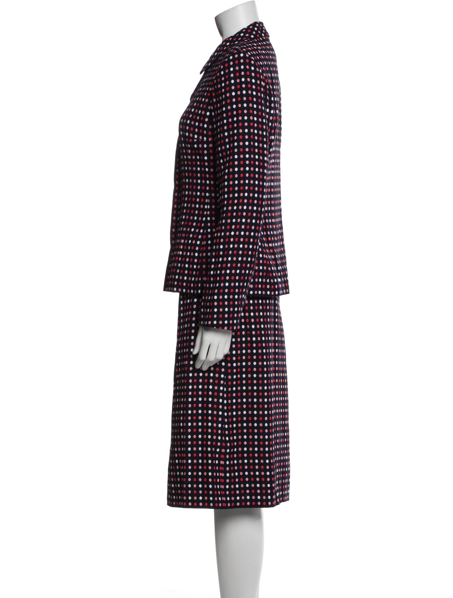 Givenchy Vintage Late 1960's - Early 1970's Skirt Suit