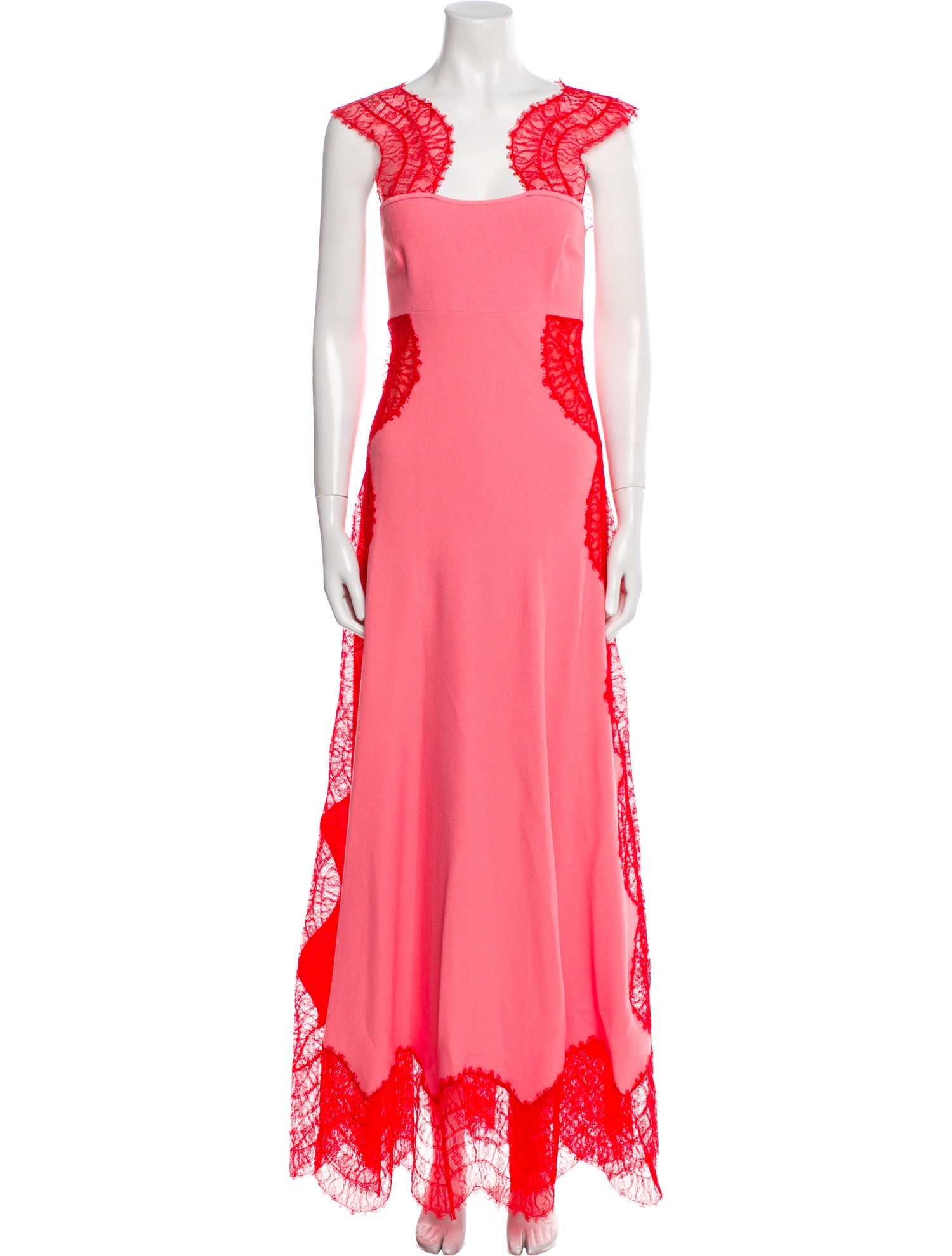 Givenchy Lace Pattern Long Dress w/ Tags