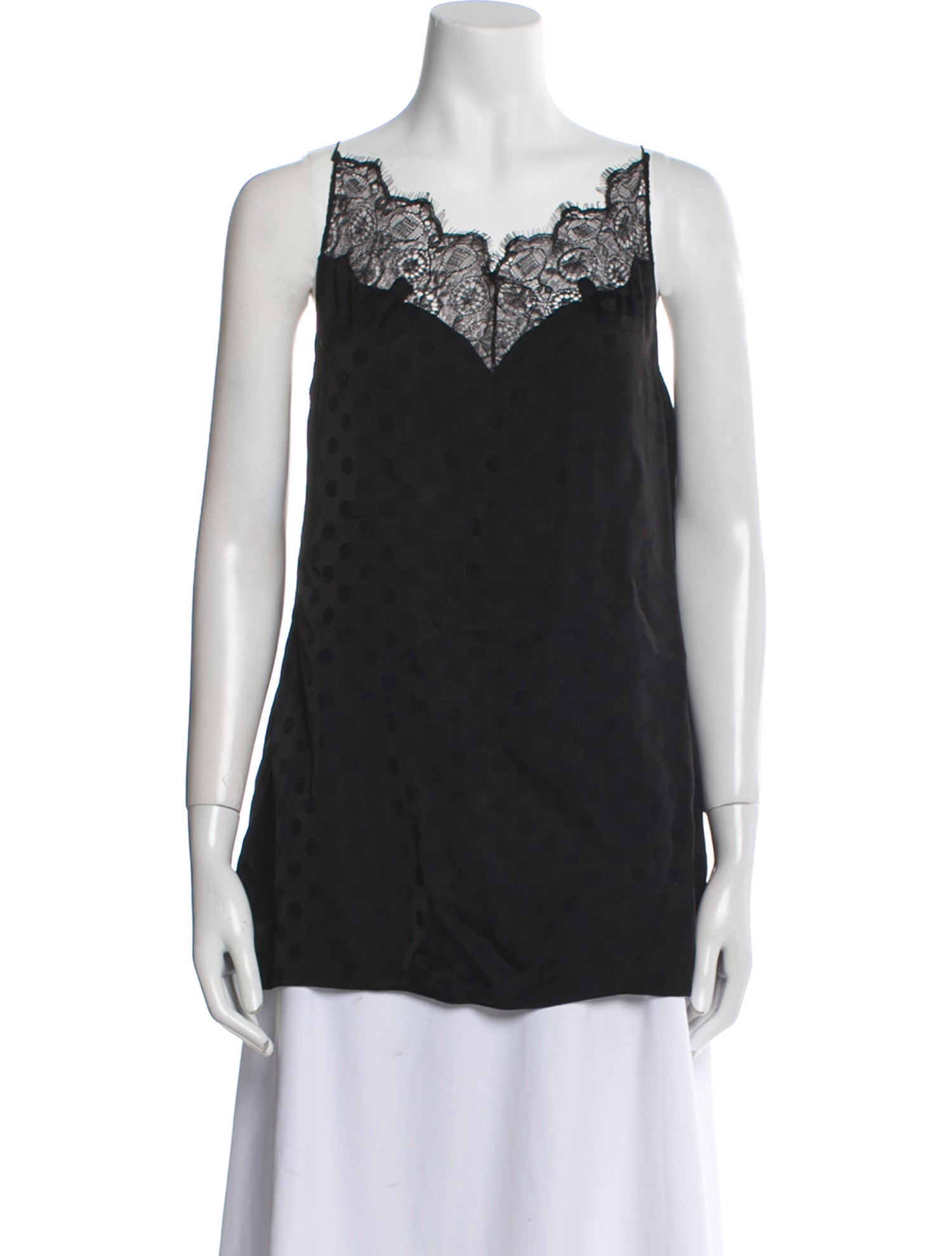 Givenchy V-Neck Sleeveless Top