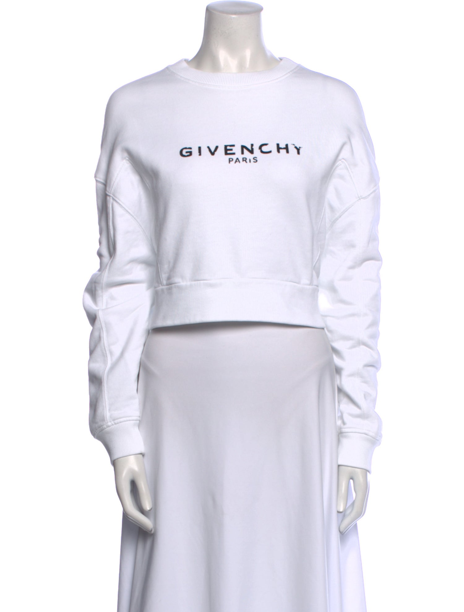 Givenchy Graphic Print Crew Neck Sweatshirt