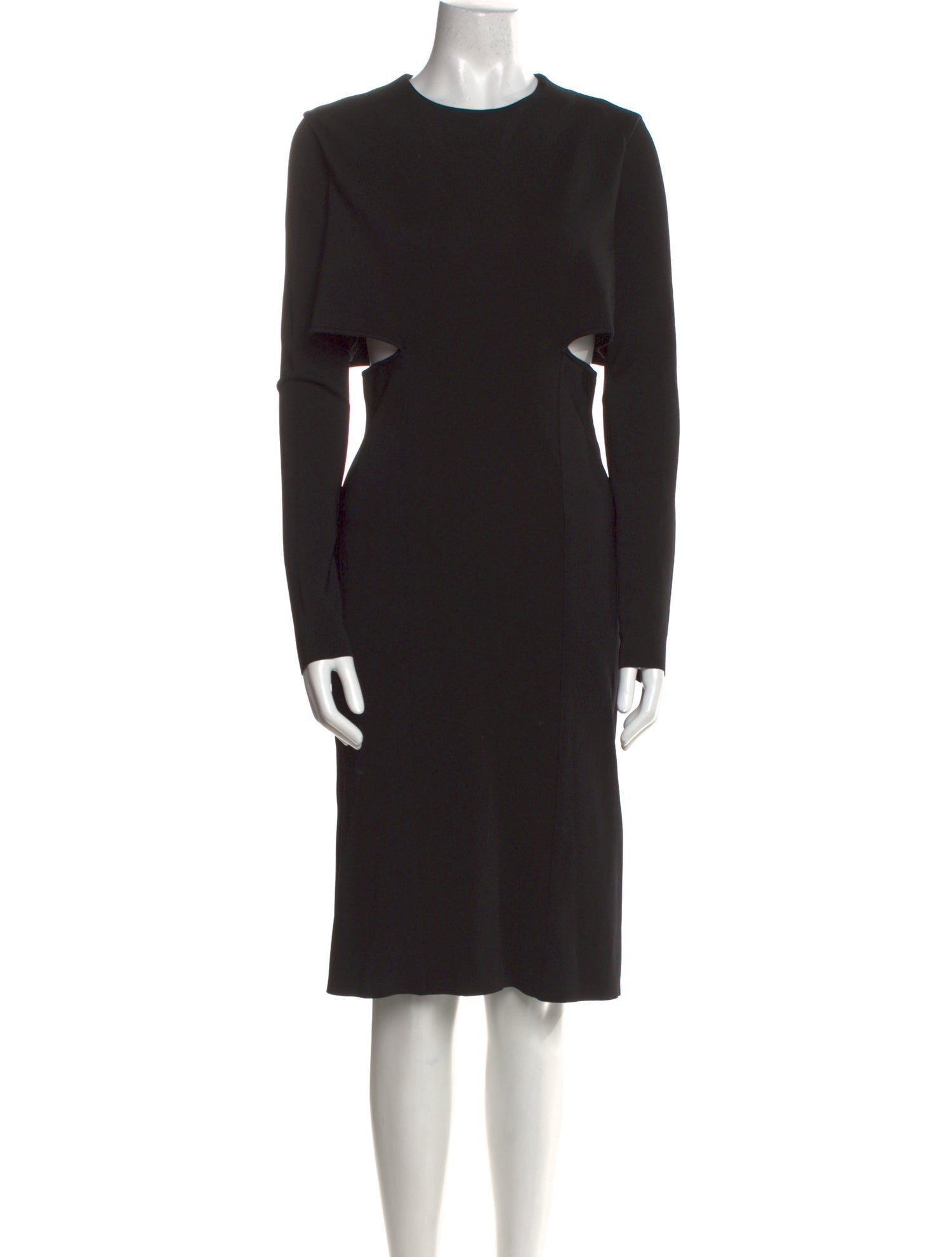 Givenchy Crew Neck Knee-Length Dress