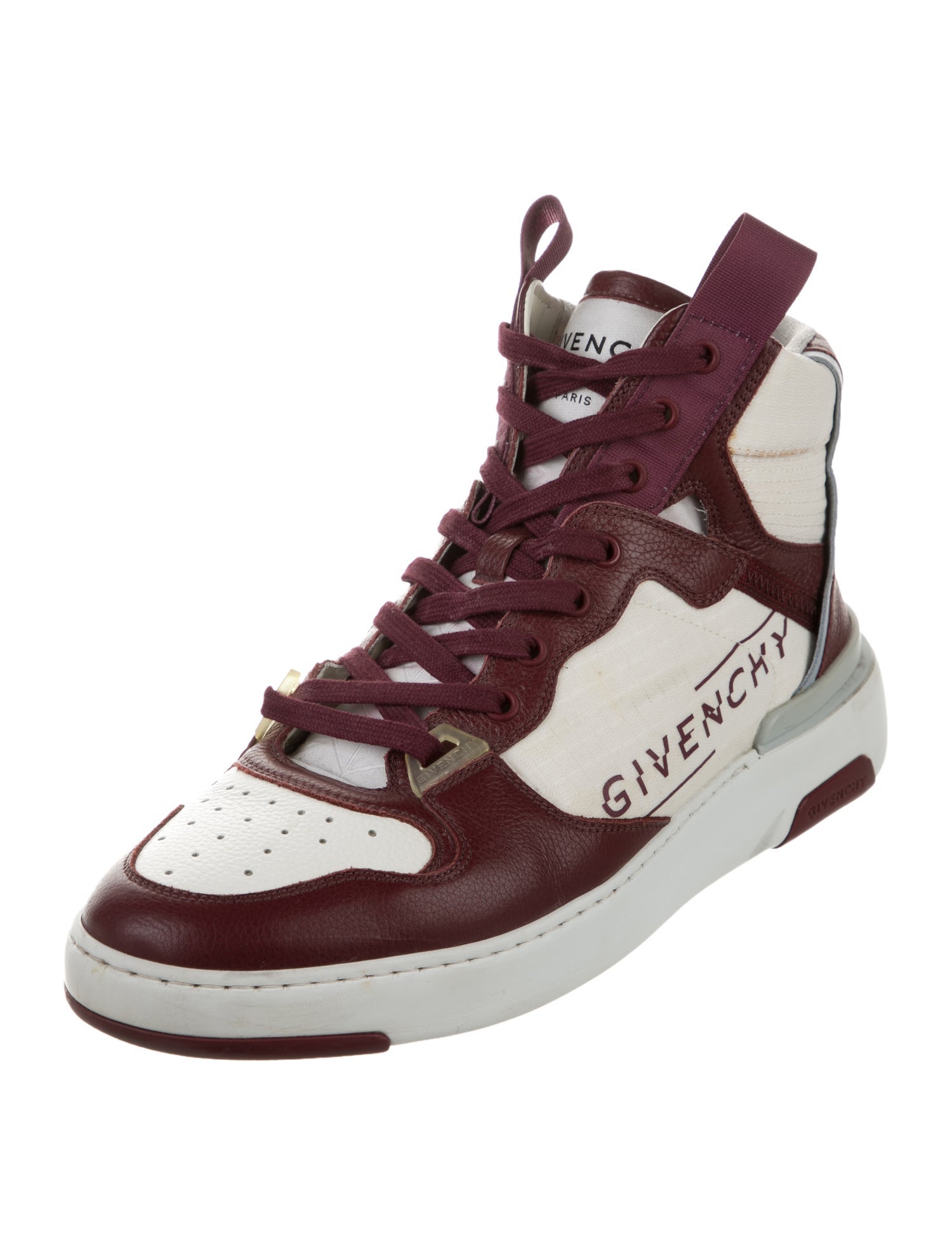 Givenchy Leather Printed Sneakers