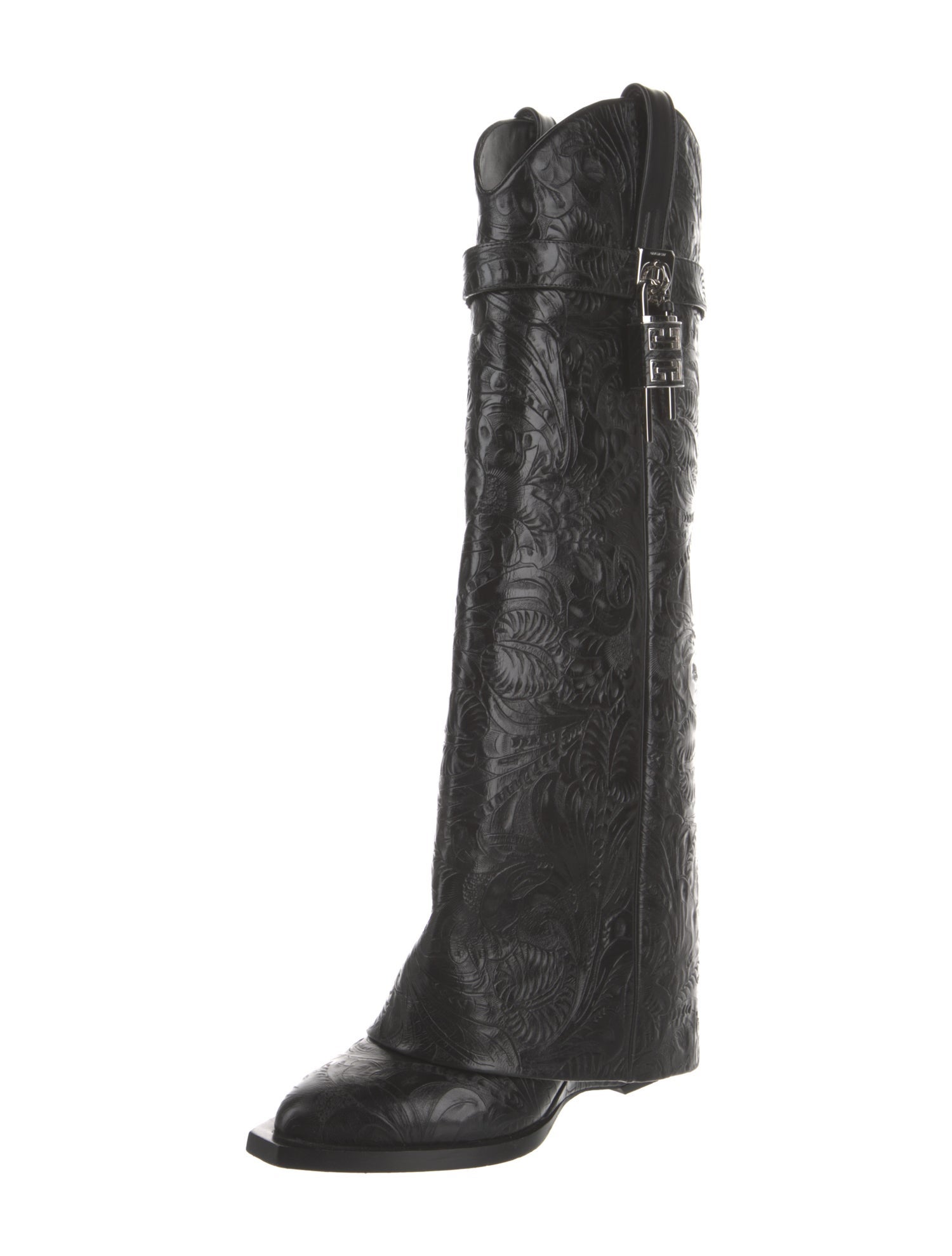 Givenchy Leather Riding Boots