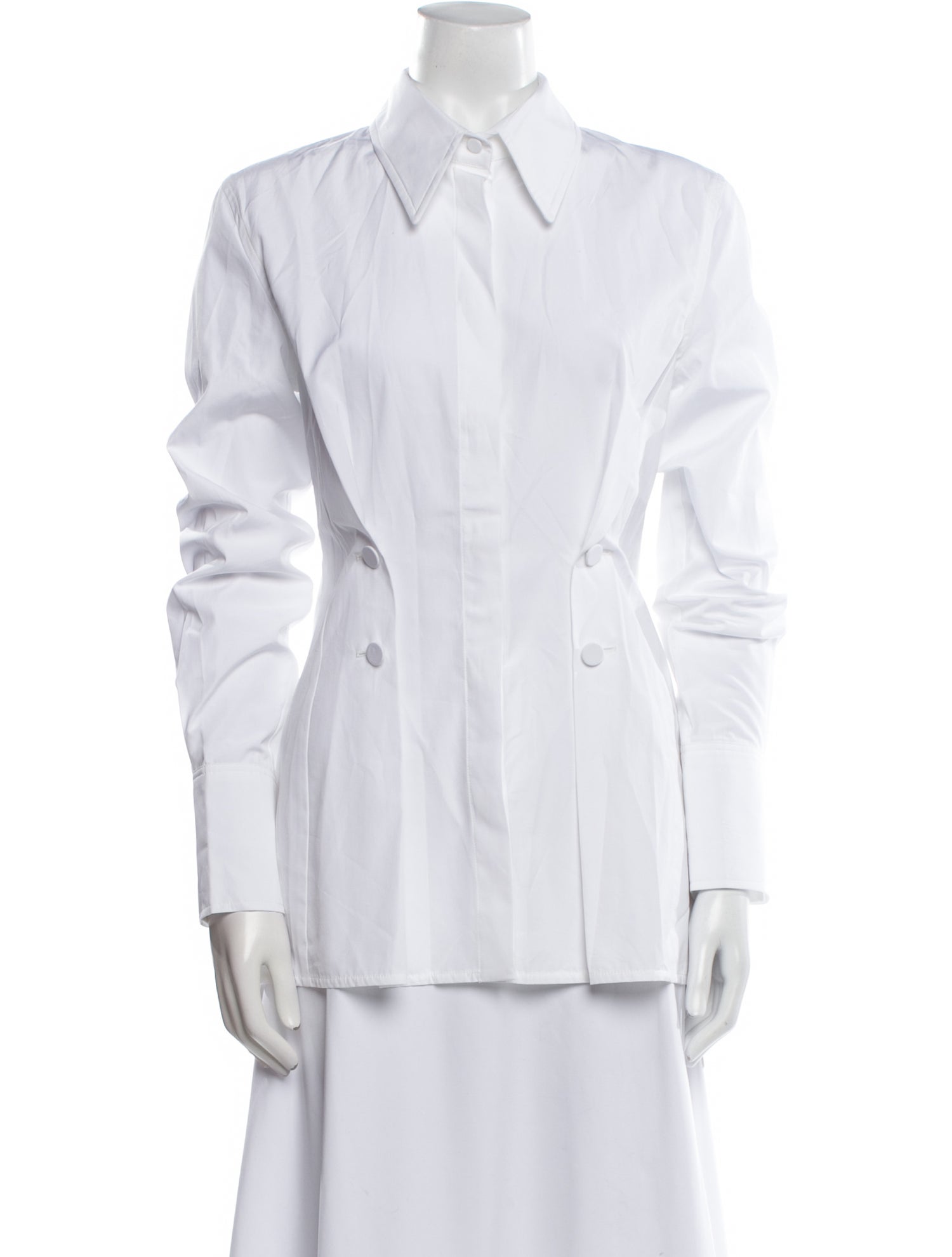 Givenchy Long Sleeve Button-Up Top w/ Tags