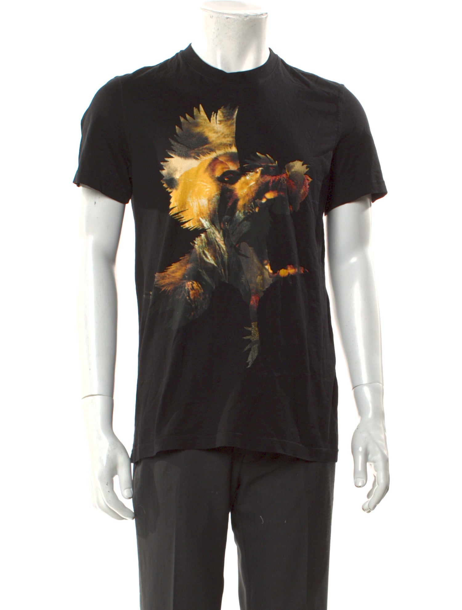 Givenchy Graphic Print Crew Neck T-Shirt