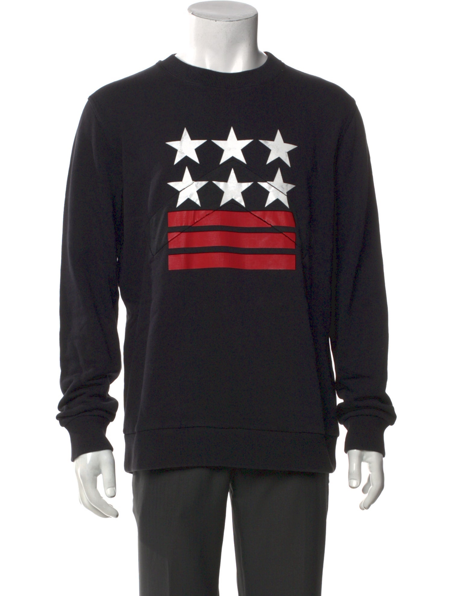 Givenchy Graphic Print Crew Neck Sweatshirt