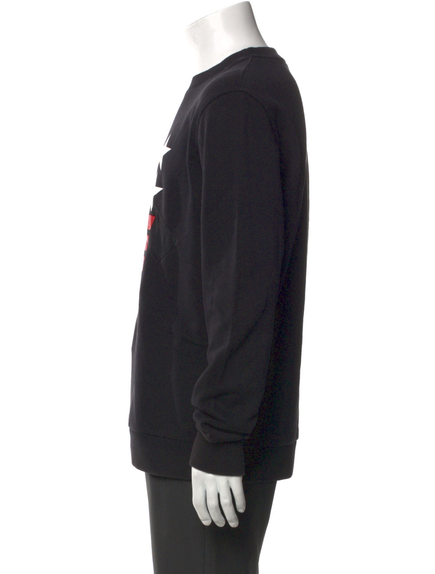 Givenchy Graphic Print Crew Neck Sweatshirt