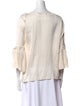 Givenchy Silk Bateau Neckline Blouse