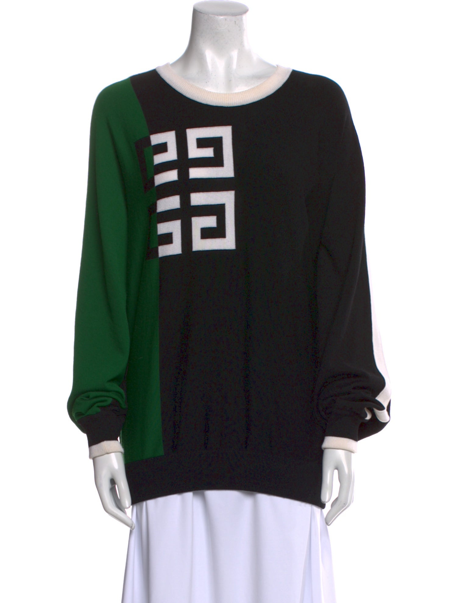 Givenchy Wool Graphic Print Sweater