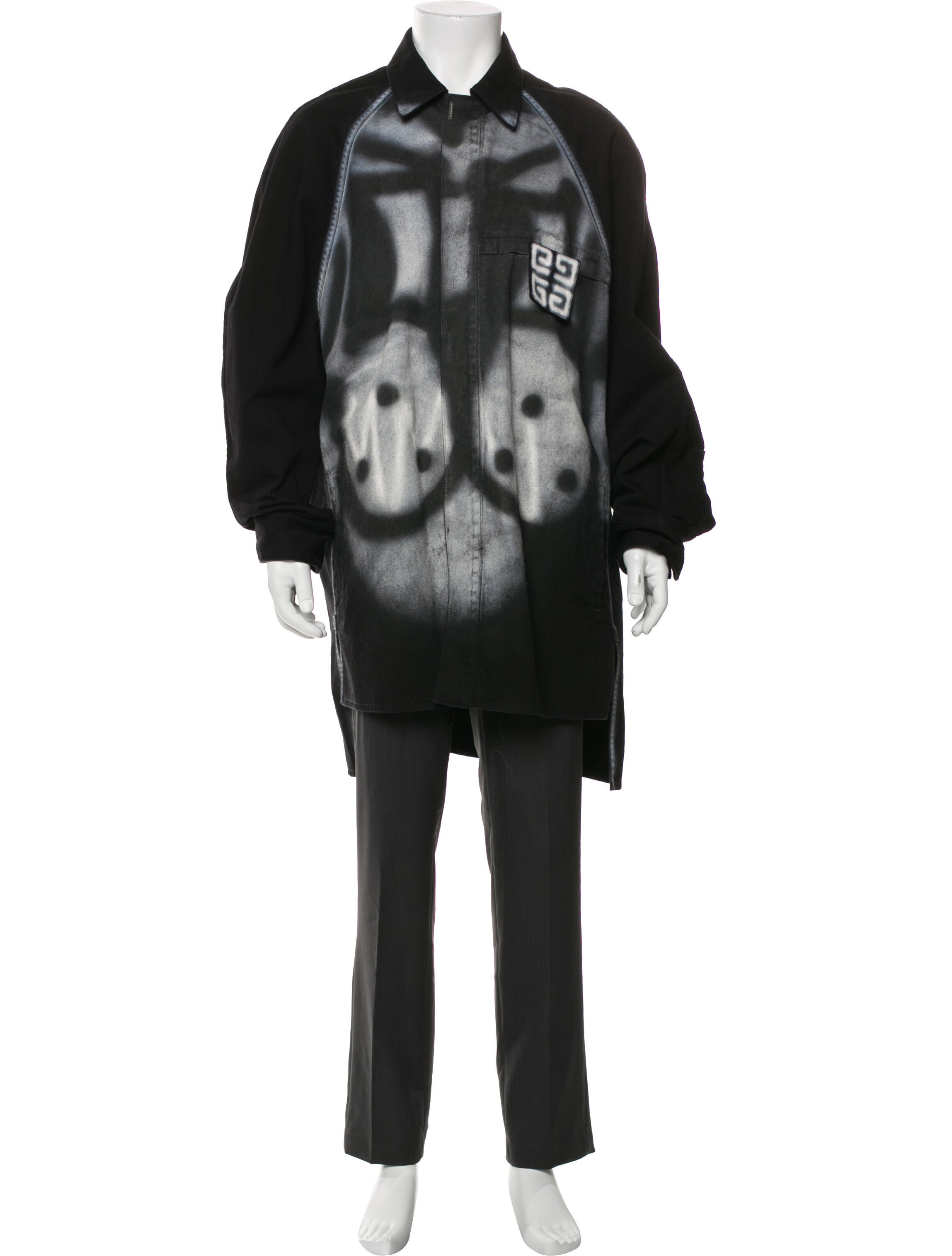 Givenchy Graphic Print Parka