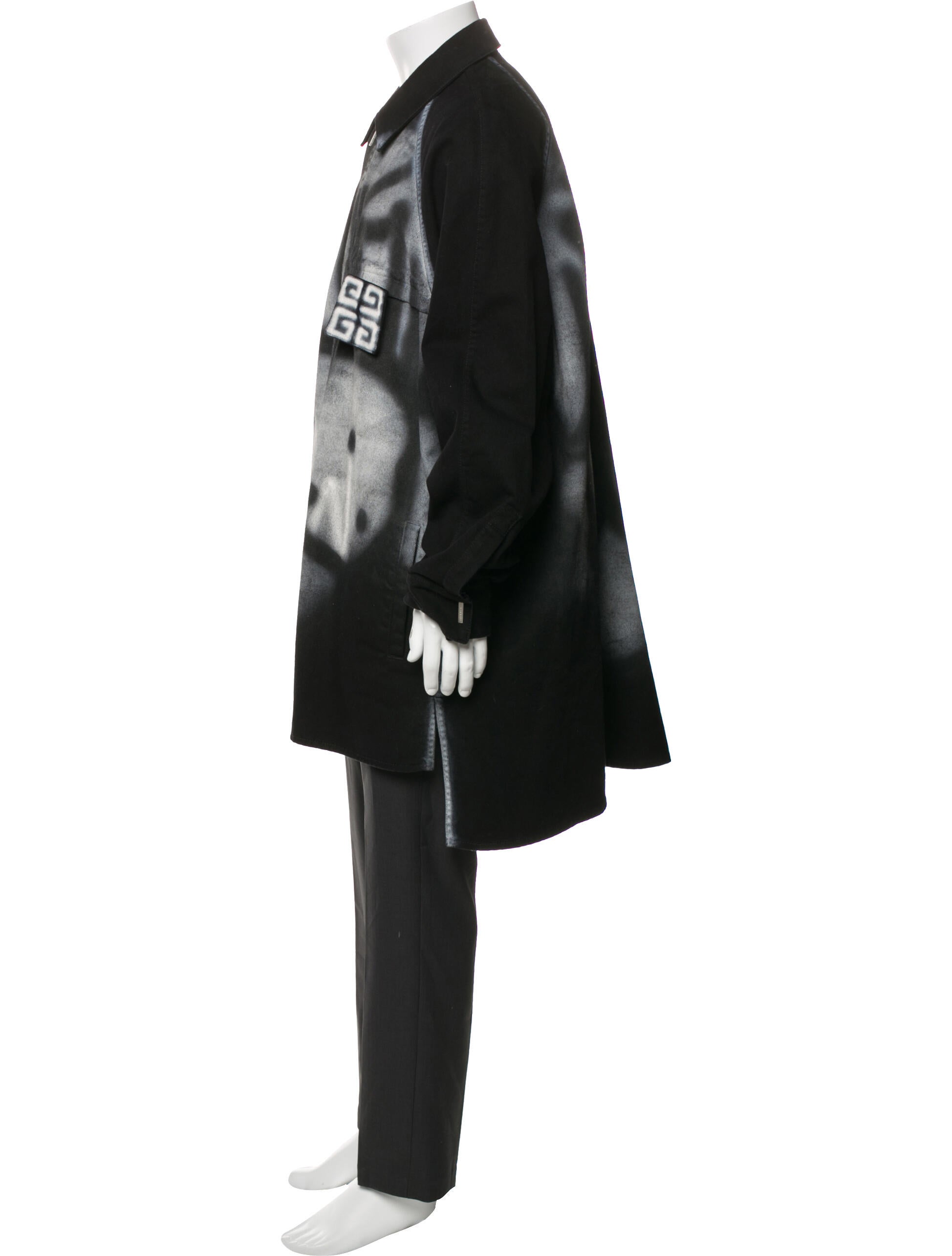 Givenchy Graphic Print Parka