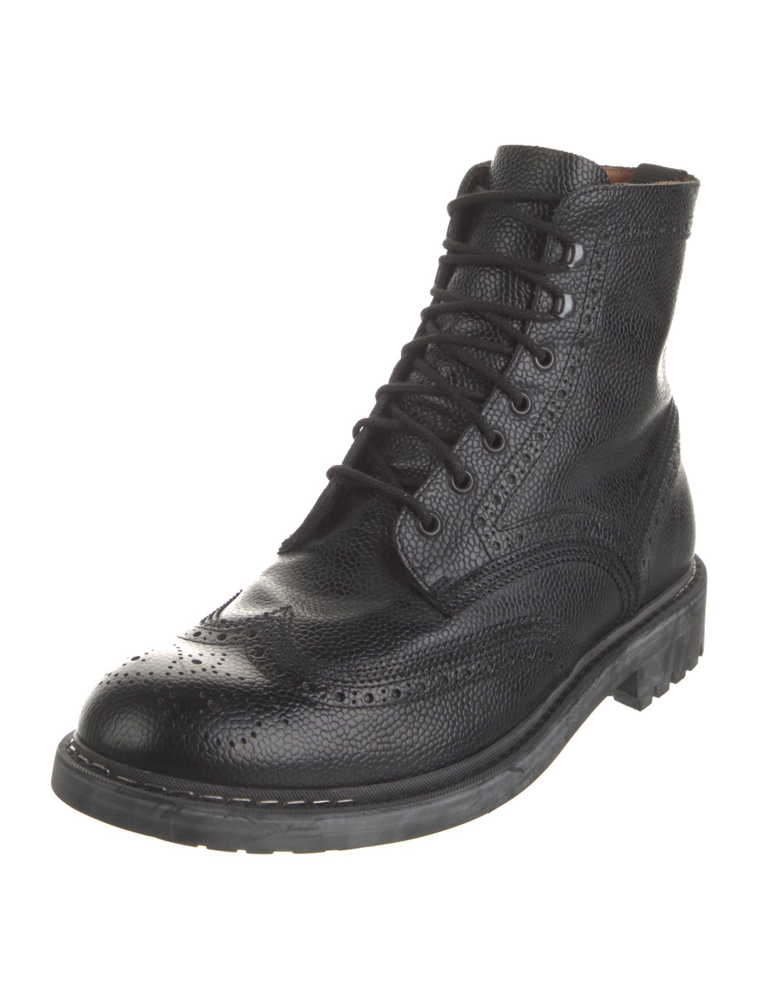 Givenchy Leather Combat Boots
