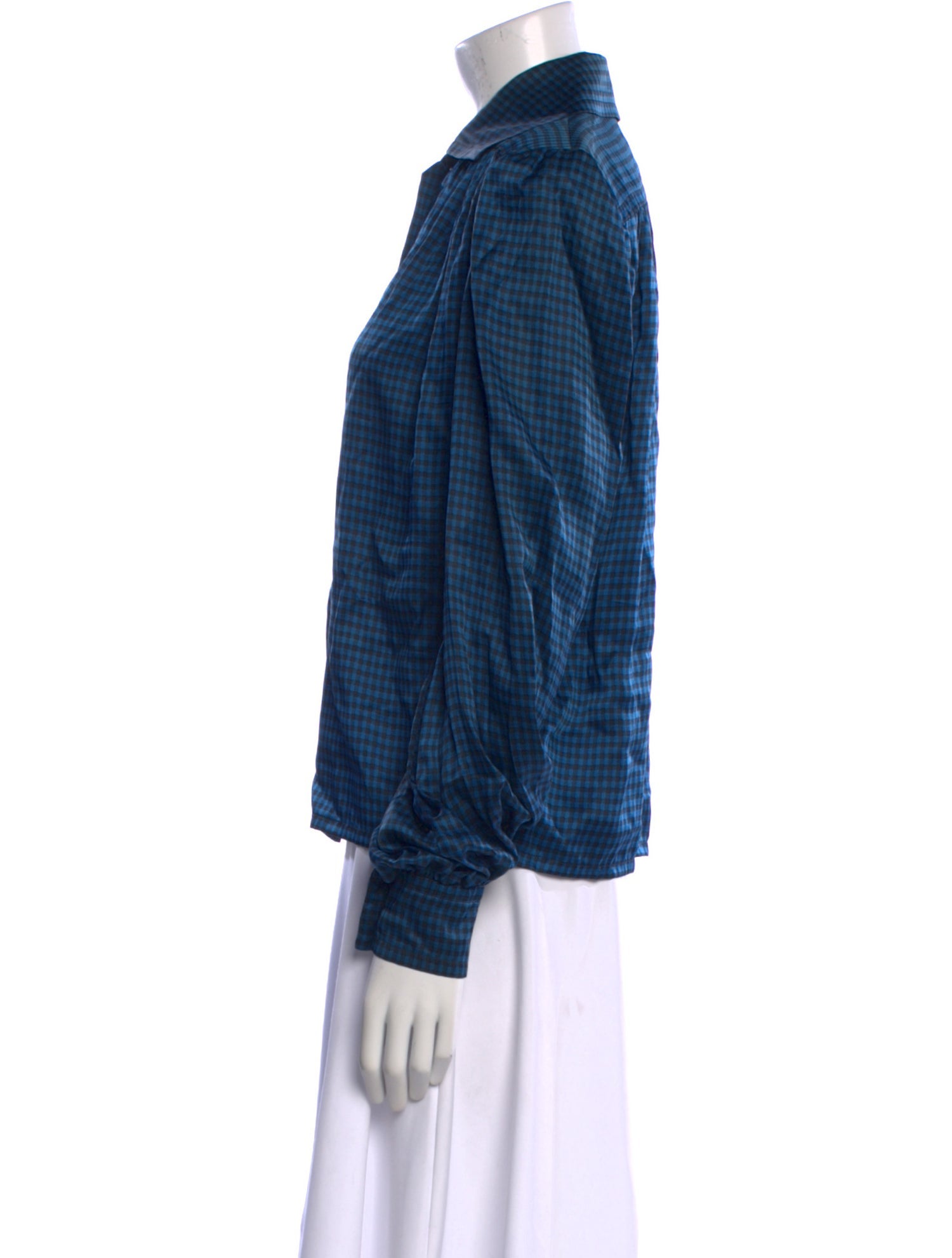 Givenchy Vintage Late 1970's - Early 1980's Button-Up Top