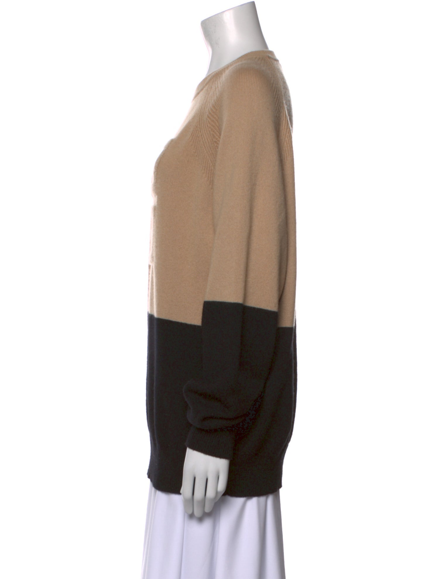 Givenchy Cashmere Colorblock Pattern Sweater