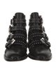 Givenchy Leather Studded Accents Combat Boots