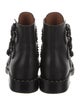 Givenchy Leather Studded Accents Combat Boots