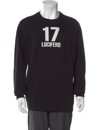 Givenchy Graphic Print Crew Neck Pullover