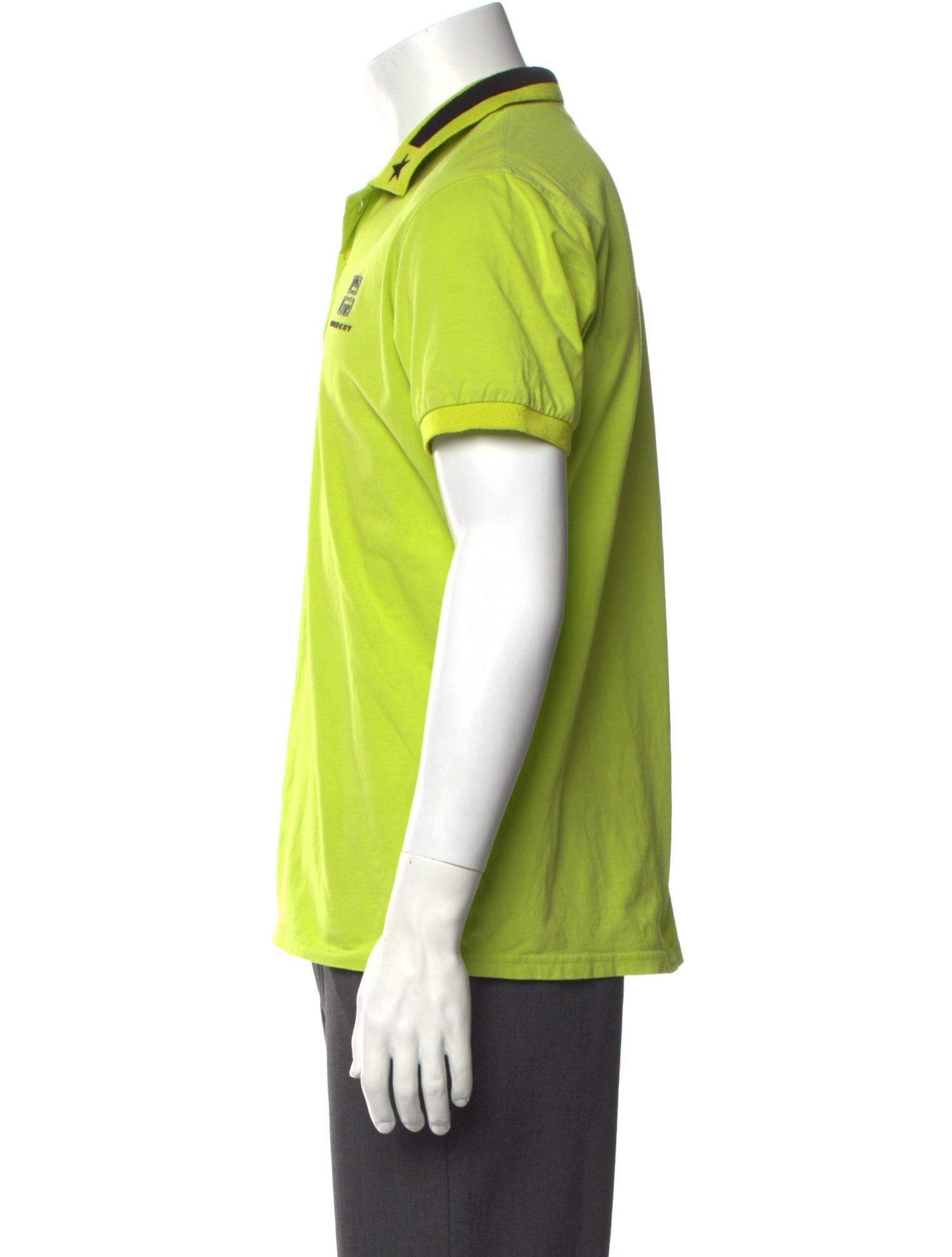 Givenchy Graphic Print Crew Neck Polo Shirt