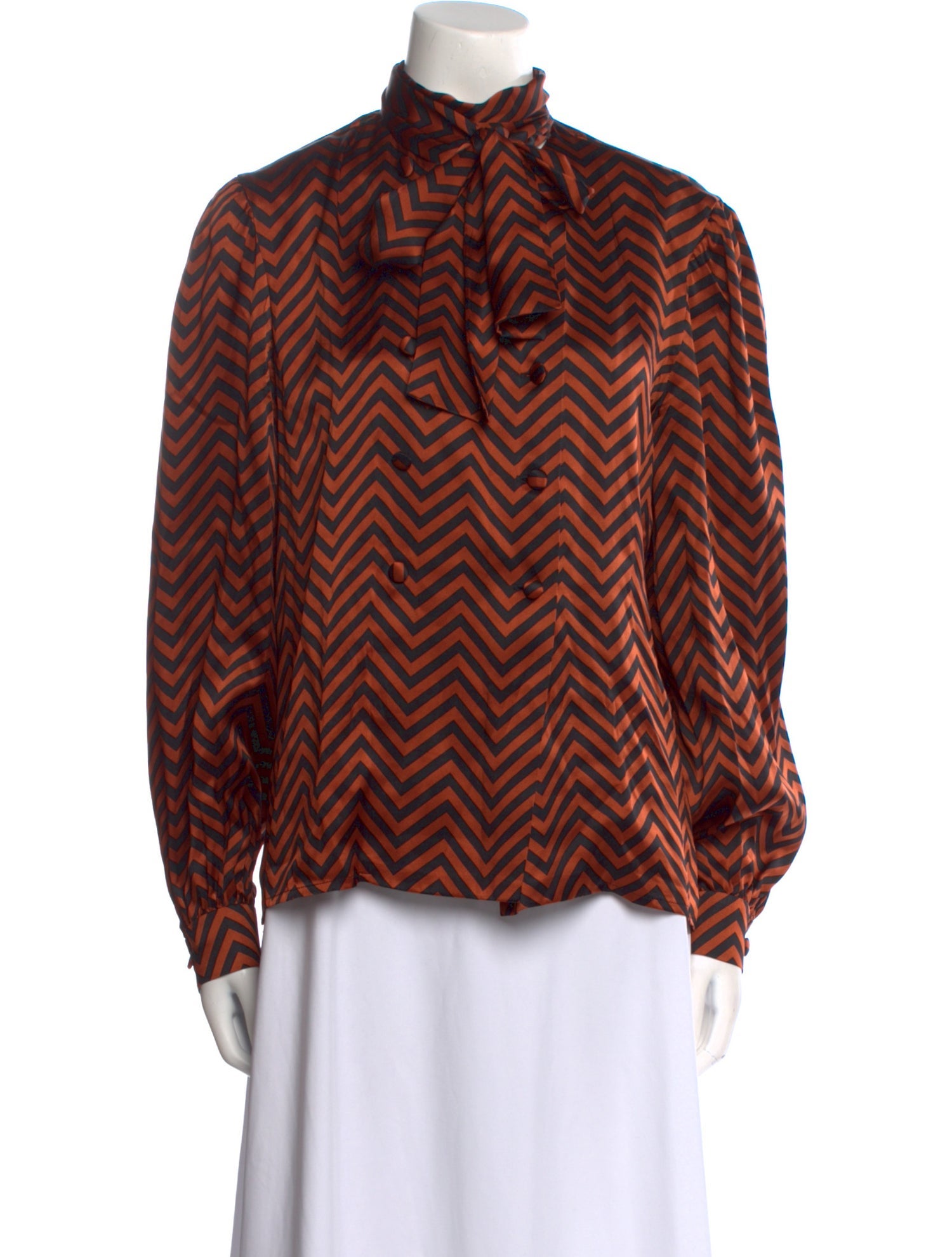 Givenchy Silk Printed Blouse